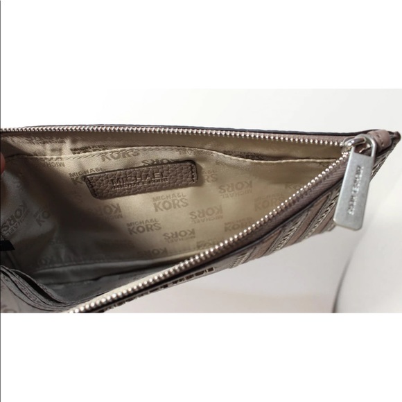 Michael Kors Cinder Grommet Leather ClutchWristlet - Picture 3 of 5